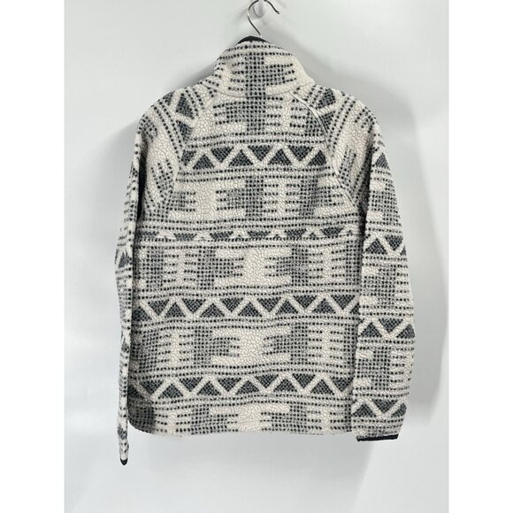 Carhartt Gray Pullover Printed Fleece Sz Womens Small Relaxed Fit - Picture 6 of 6